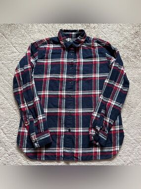 Uniqlo Plaid Button Down Flannel Cotton Western Rodeo Indie Cowboy‎ Cottsge Sz S